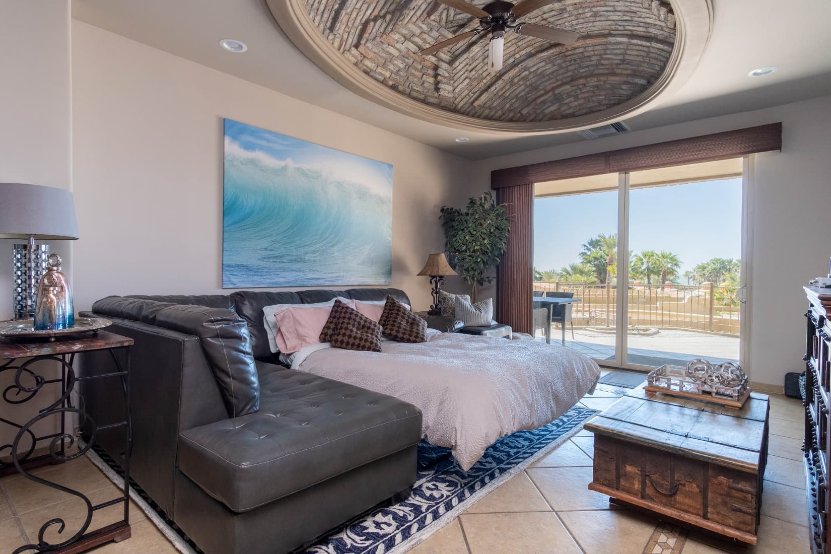 Living room sleeper sofa