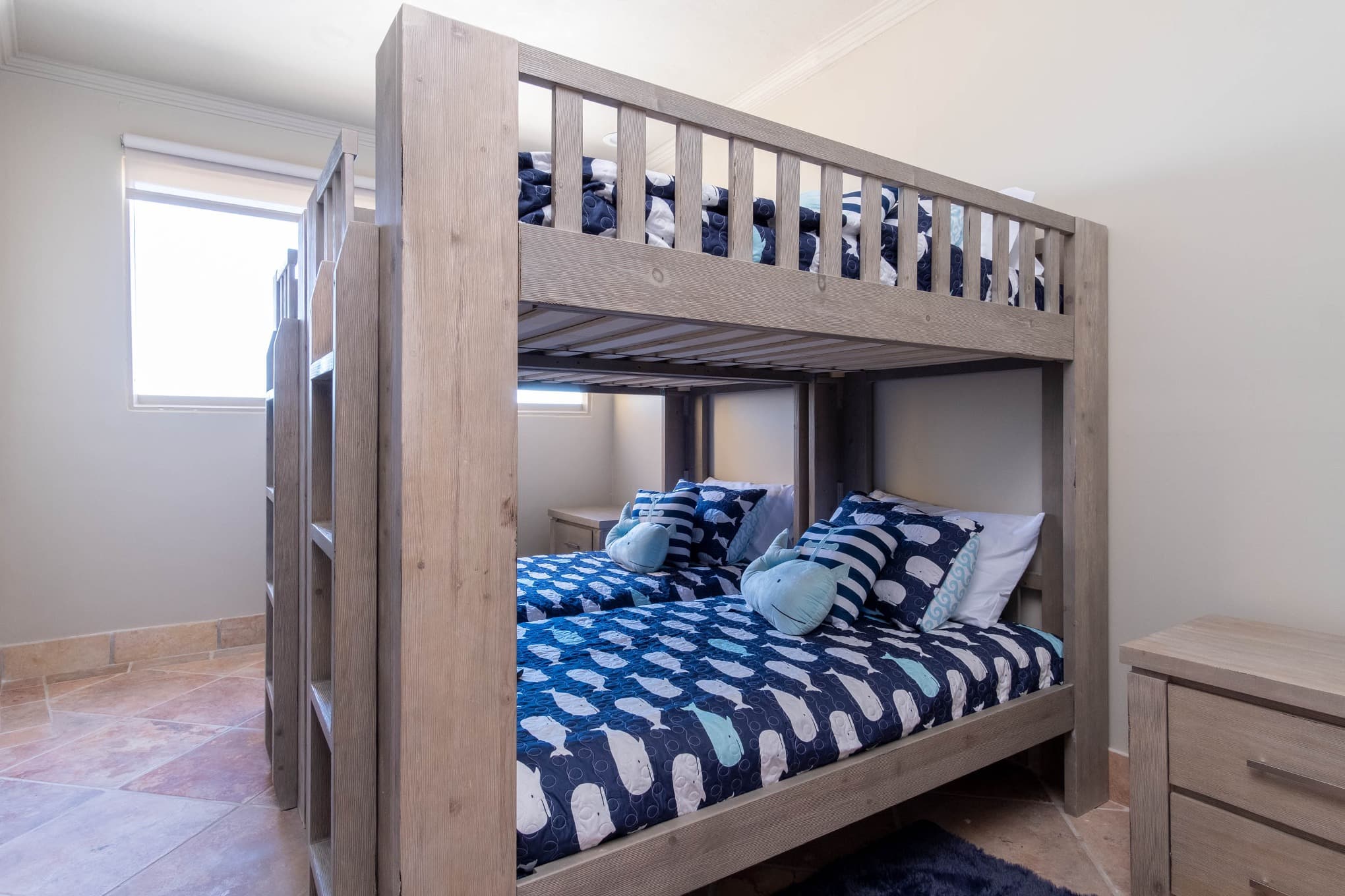 Upstairs Double Twin Bunk Bedroom