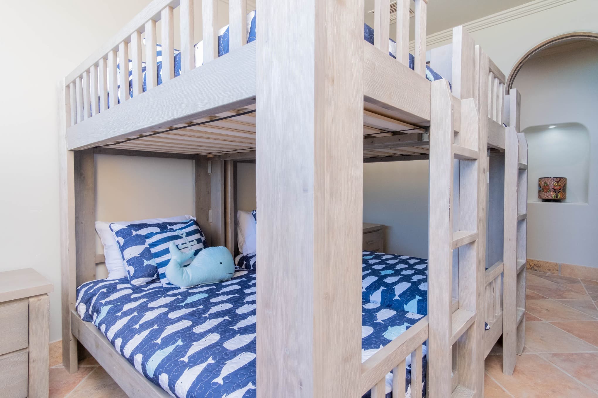 Upstairs Double Twin Bunk Bedroom