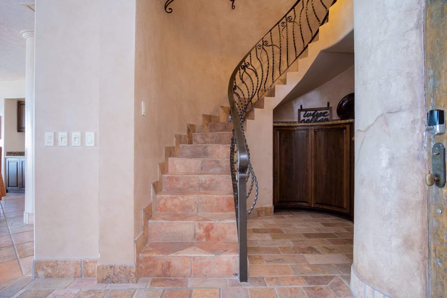 Stairs to the Upper Level