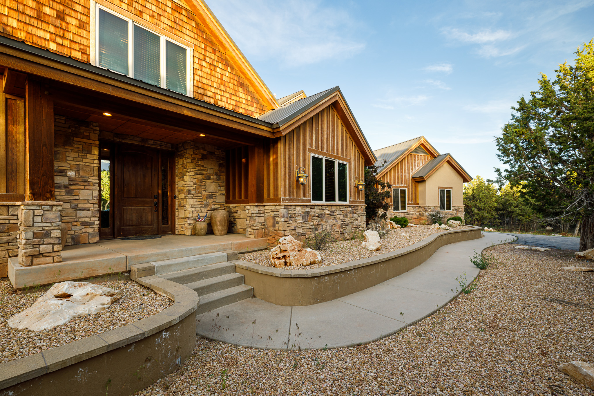Front of the house