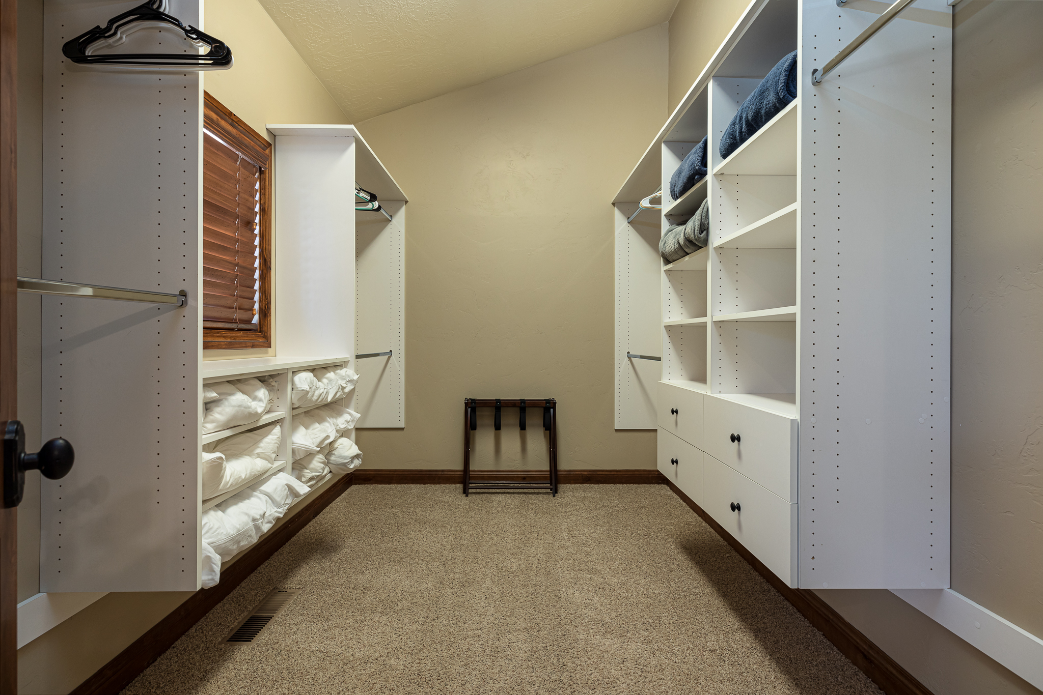 Master bedroom closet