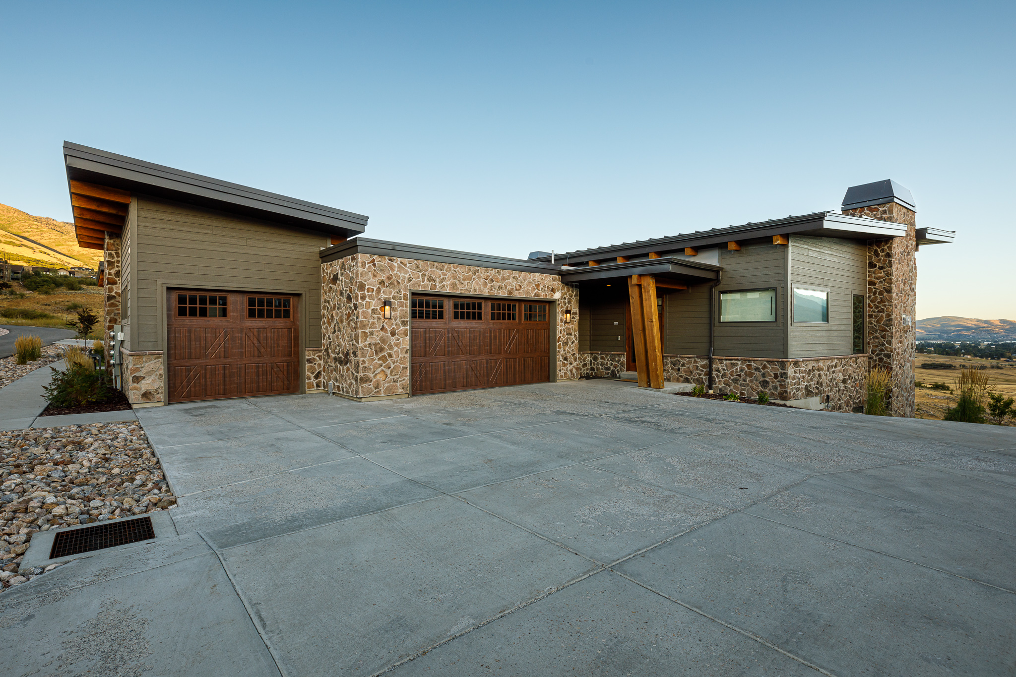 Front of the house