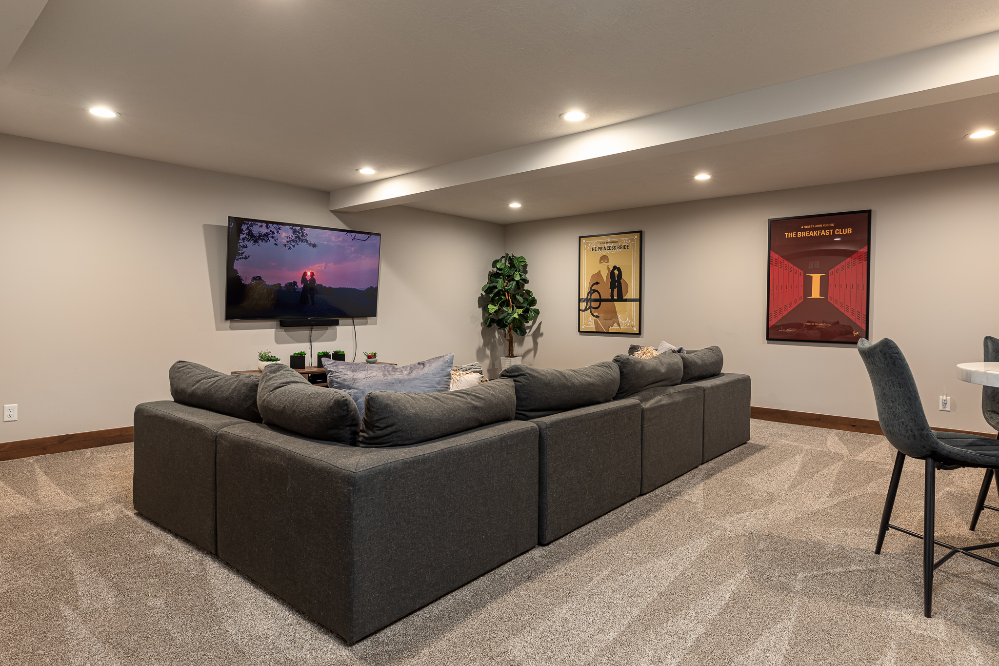 Theater room