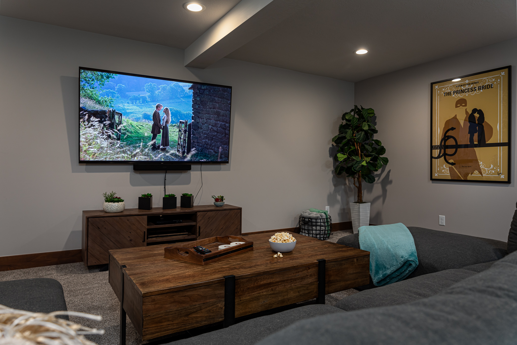 Theater room