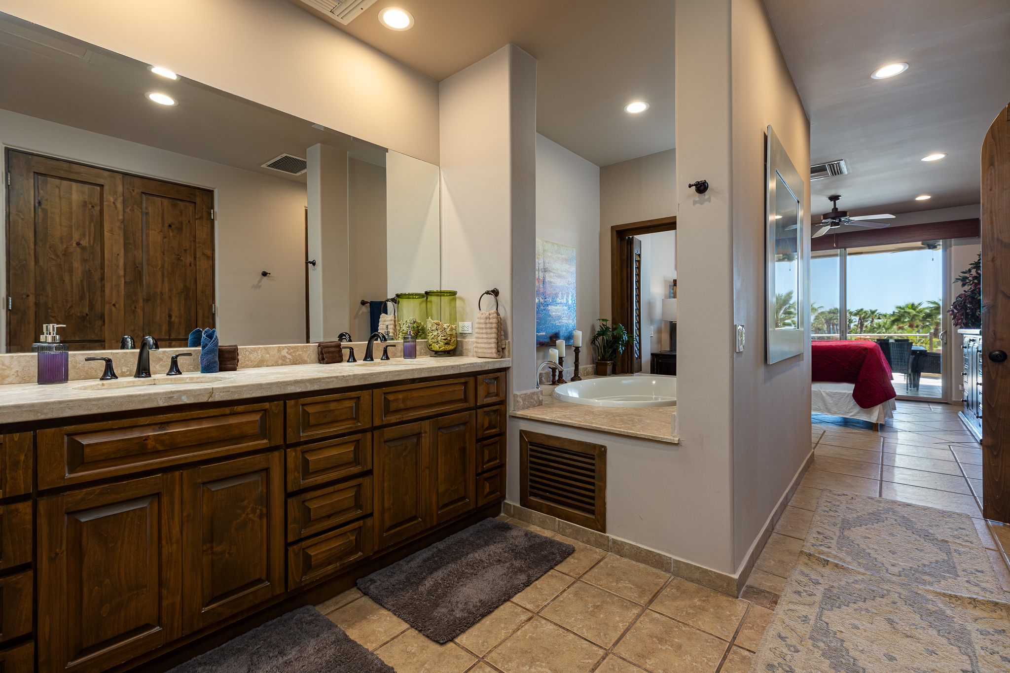 Master bathroom
