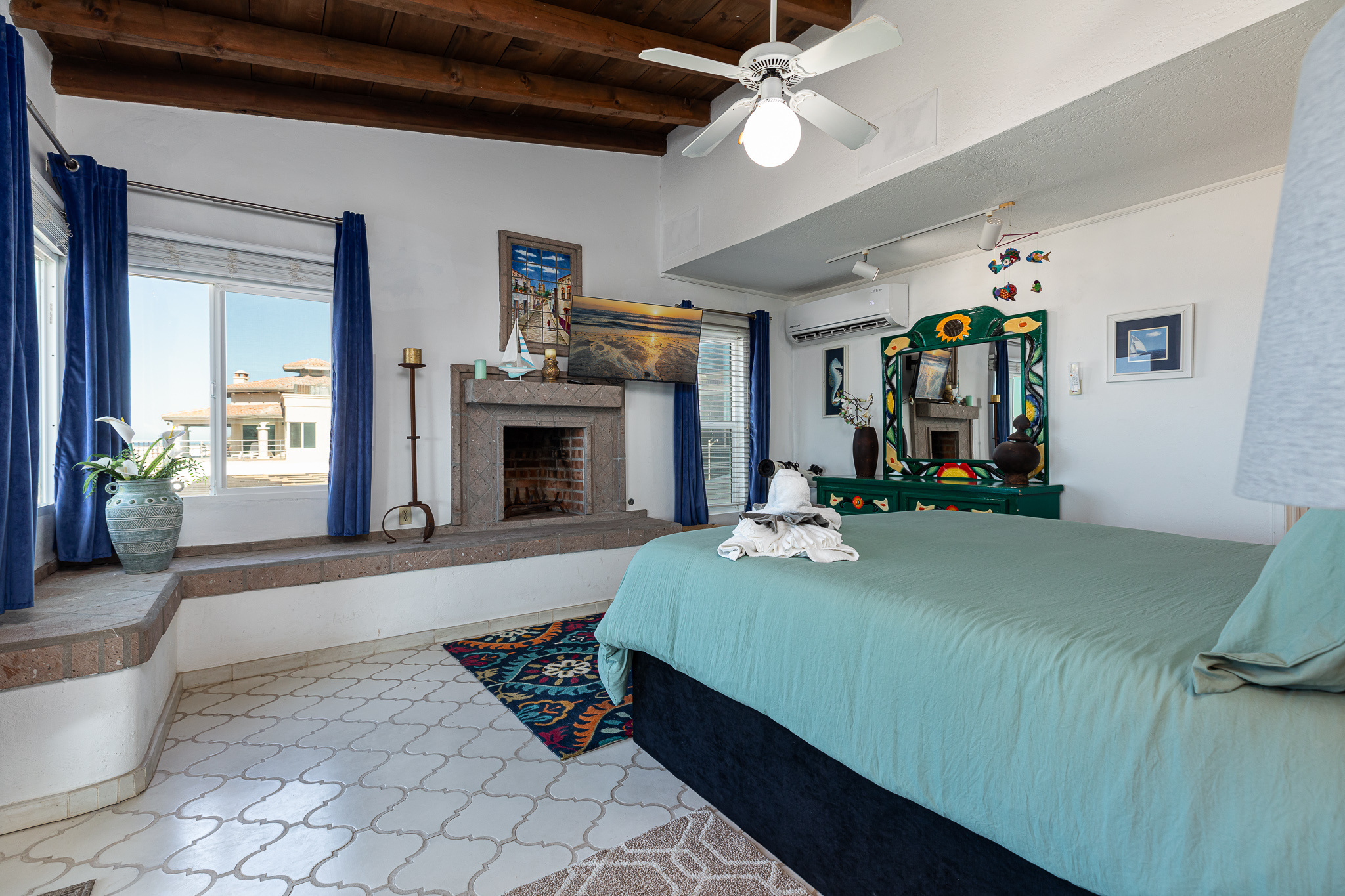 Sunset House Master Bedroom