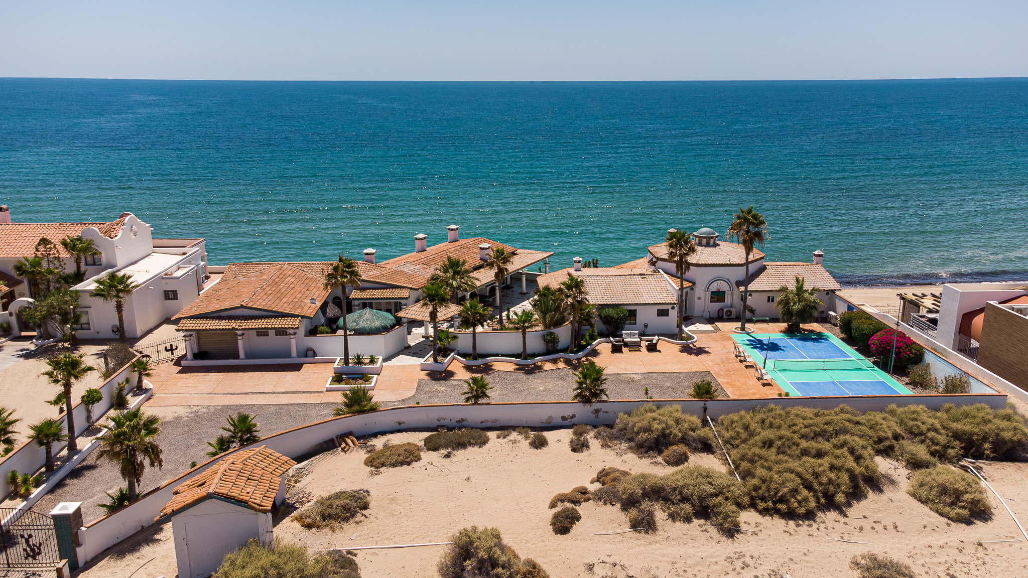 Aerial view of our place