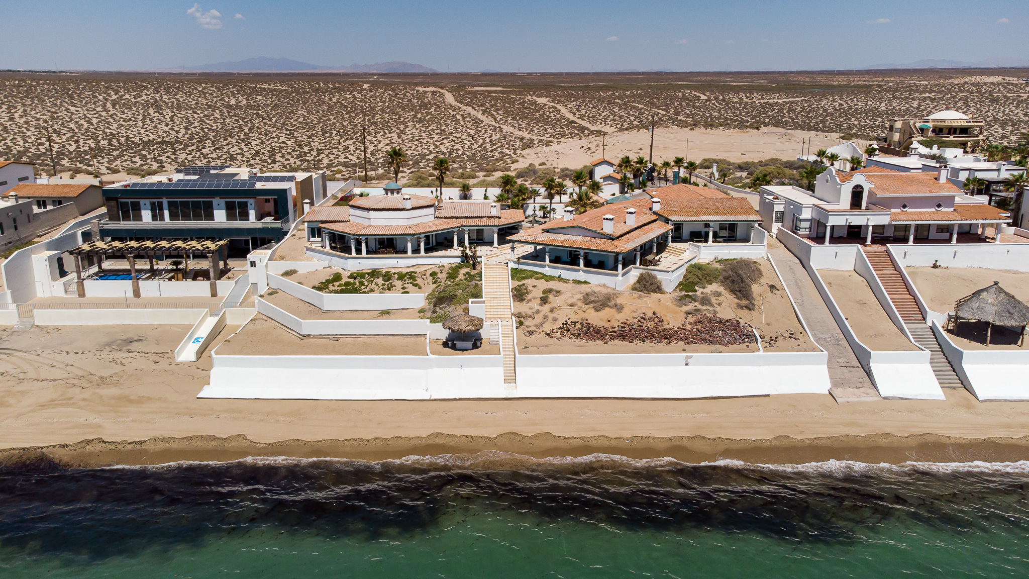 Aerial view of our place