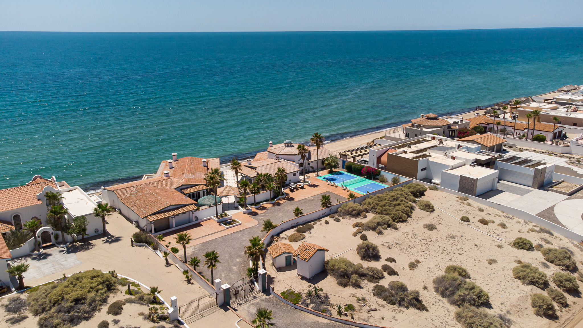 Aerial view of our place